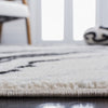 Safavieh Tulum TUL274A Ivory / Black Area Rug Detail