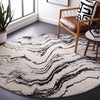 Safavieh Tulum TUL274A Ivory / Black Area Rug Room Scene