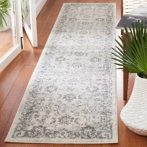 Safavieh Tulum TUL281C Ivory / Grey Area Rug Room Scene Feature