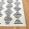 Safavieh Tulum TUL644A Ivory / Black Area Rug Detail