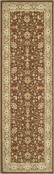 Safavieh Tuscany TUS303 Brown / Light Blue Area Rug