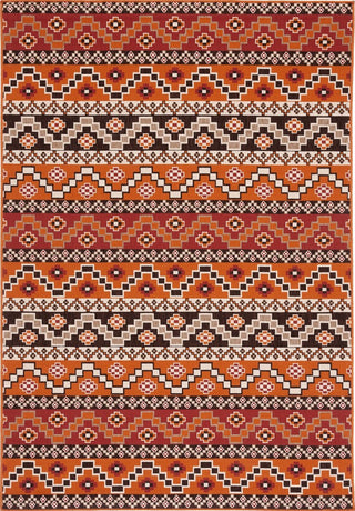 Safavieh Veranda VER095-0334 Rust / Red Area Rug main image