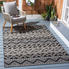 Safavieh Veranda VER095-0421 Black / Beige Area Rug Room Scene