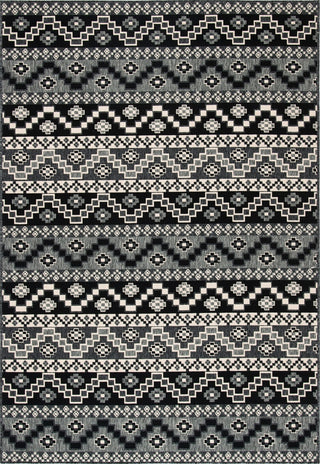 Safavieh Veranda VER095-0421 Black / Beige Area Rug main image