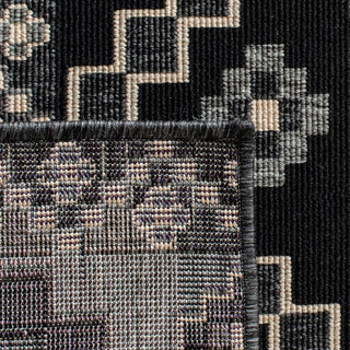 Safavieh Veranda VER095-0421 Black / Beige Area Rug Backing