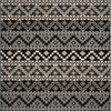 Safavieh Veranda VER095-0421 Black / Beige Area Rug Square