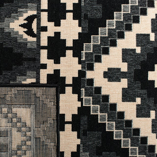 Safavieh Veranda VER096-0421 Black / Beige Area Rug Backing