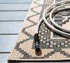 Safavieh Veranda VER096-3413 Beige / Grey Area Rug Detail