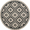 Safavieh Veranda VER096-3413 Beige / Grey Area Rug Round