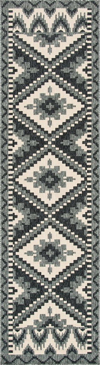 Safavieh Veranda VER096-3435 Grey / Beige Area Rug Runner