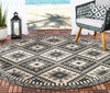 Safavieh Veranda VER096-3435 Grey / Beige Area Rug Room Scene
