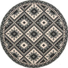 Safavieh Veranda VER096-3435 Grey / Beige Area Rug Round