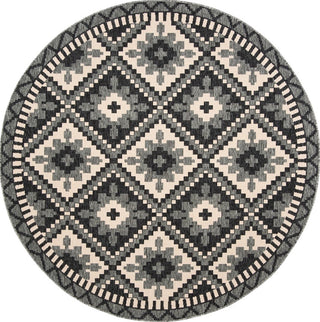 Safavieh Veranda VER096-3435 Grey / Beige Area Rug Round