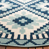 Safavieh Veranda VER096-3934 Turquoise / Blue Area Rug Detail