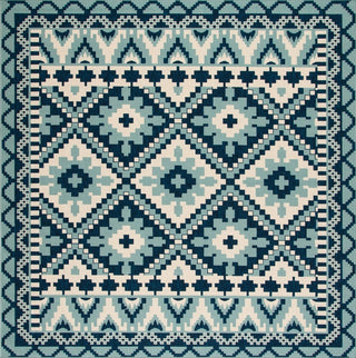 Safavieh Veranda VER096-3934 Turquoise / Blue Area Rug Square