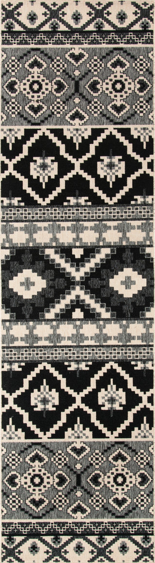 Safavieh Veranda VER097-0421 Black / Beige Area Rug Runner