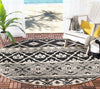 Safavieh Veranda VER097-0421 Black / Beige Area Rug Room Scene