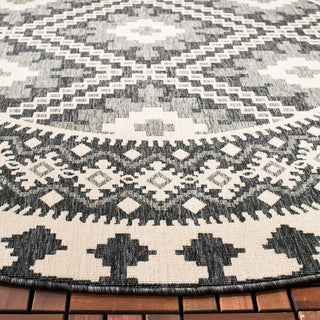 Safavieh Veranda VER099-0451 Ivory / Grey Area Rug Detail