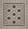 Safavieh Veranda VER099-3413 Ivory / Slate Area Rug Square