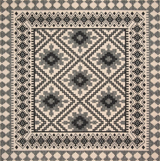 Safavieh Veranda VER099-3413 Ivory / Slate Area Rug Square