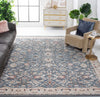 Safavieh Vivaldi VIV516 Blue / Ivory Area Rug Room Scene Feature