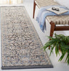 Safavieh Vivaldi VIV516 Navy / Ivory Area Rug Room Scene Feature