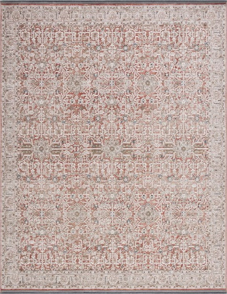 Safavieh Vivaldi VIV546 Rust / Ivory Area Rug