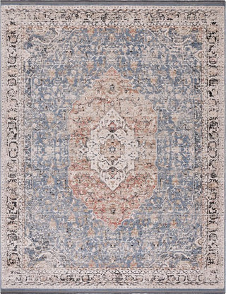 Safavieh Vivaldi VIV565 Blue / Rust Area Rug