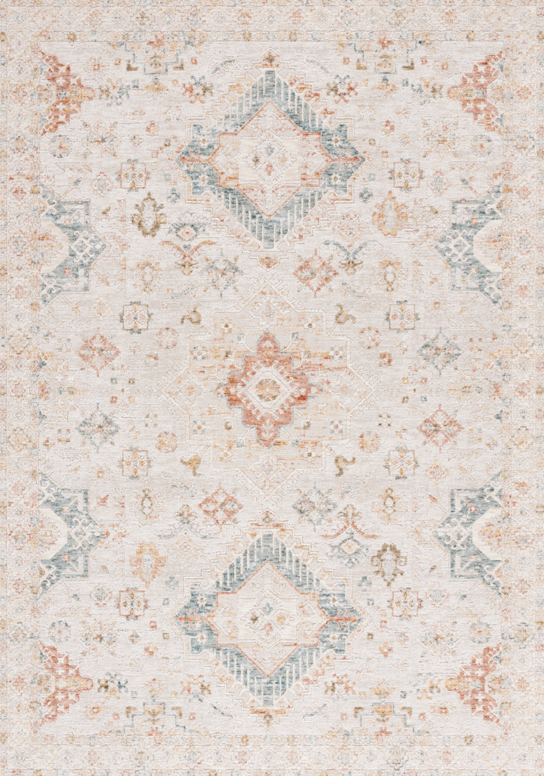 Safavieh Verona VON104A Ivory / Rust Area Rug main image