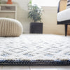 Safavieh Vermont VRM102N Ivory / Navy Area Rug Detail