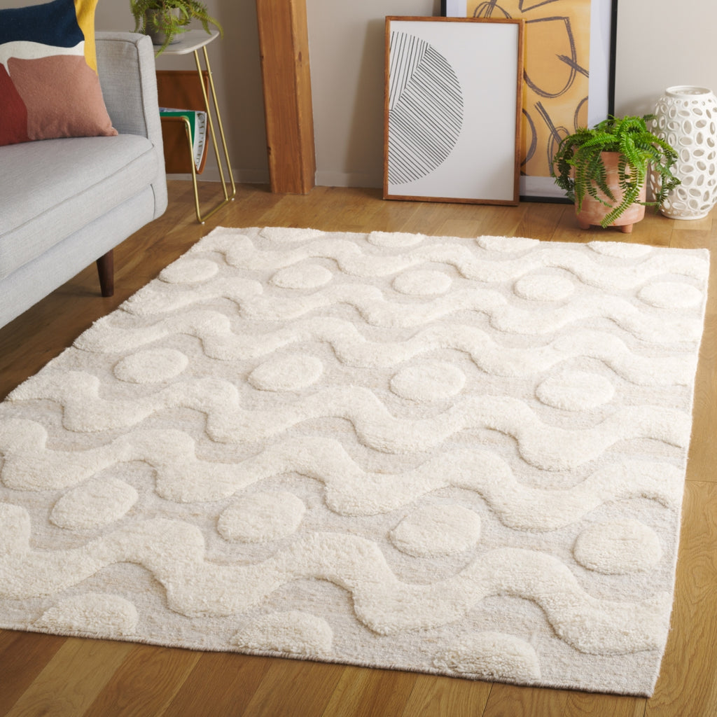 Safavieh Vermont VRM208A Ivory Area Rug Room Scene Feature