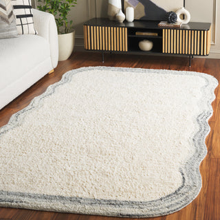 Safavieh Vermont VRM221F Ivory / Grey Area Rug Room Scene Feature