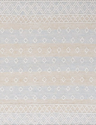 Safavieh Vermont VRM252L Light Blue / Yellow Area Rug Square