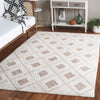 Safavieh Vermont VRM556A Ivory / Beige Area Rug Room Scene Feature