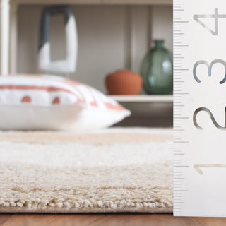 Safavieh Vermont VRM557A Ivory / Brown Area Rug Detail