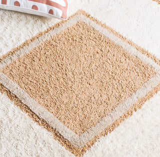 Safavieh Vermont VRM557A Ivory / Brown Area Rug Detail