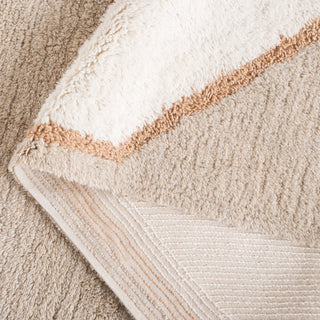 Safavieh Vermont VRM557A Ivory / Brown Area Rug Fold