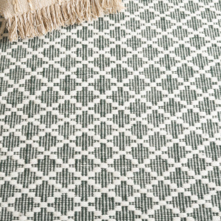 Safavieh Vermont VRM908Y Green / Ivory Area Rug Detail