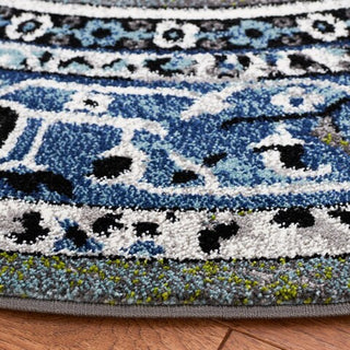 Safavieh Vintage Hamadan VTH264M Blue / Grey Area Rug Detail