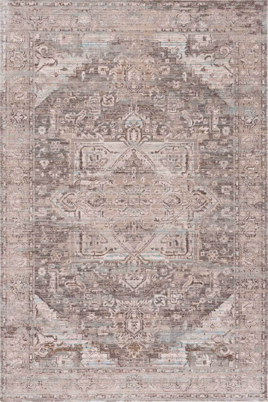 Safavieh Vintage Persian VTP426T Brown / Beige Area Rug main image