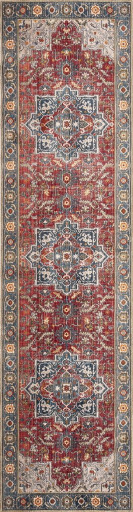 Safavieh Vintage Persian VTP478Q Red / Blue Area Rug main image