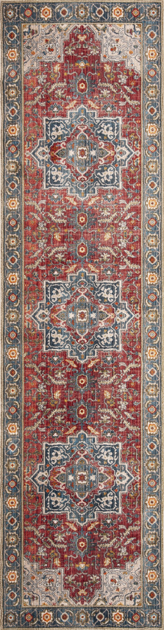 Safavieh Vintage Persian VTP478Q Red / Blue Area Rug main image