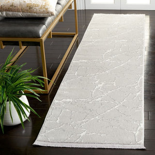 Safavieh Whisper WHS552 Grey / Ivory Area Rug Room Scene Feature