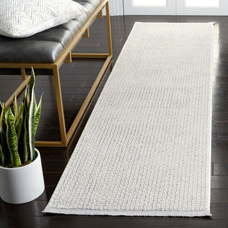 Safavieh Whisper WHS568 Light Grey / Ivory Area Rug Room Scene Feature