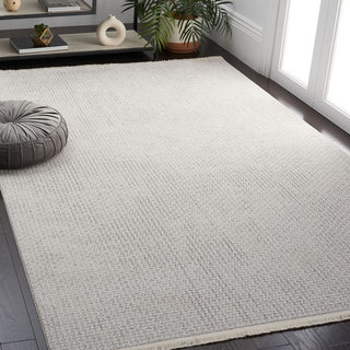 Safavieh Whisper WHS568 Light Grey / Ivory Area Rug