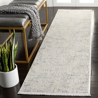 Safavieh Whisper WHS582 Light Grey / Beige Area Rug Room Scene Feature