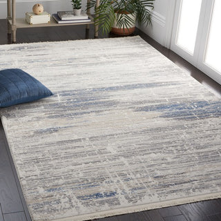 Safavieh Whisper WHS586 Grey / Blue Area Rug