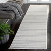 Safavieh Whisper WHS588 Light Grey / Ivory Area Rug Room Scene Feature