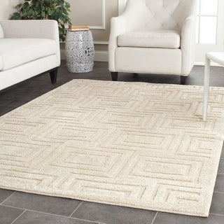 Safavieh York YRK1750 Cream / Beige Area Rug Room Scene Feature