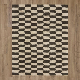 Karastan Kasbah Safi Black/White Area Rug by Drew and Jonathan